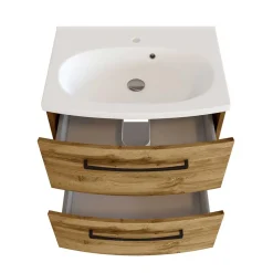 60x54x45 Waschtischkonsole in Wildeiche Optik - Arazony