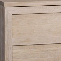 160x75x41 White Wash Kommode aus Eiche - Myras I