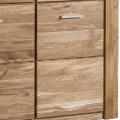 108x140x40 Wildeiche Highboard 4-türig - Maila