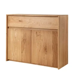 105x85x45 Wildeiche Kommode mit Schublade - Zandras