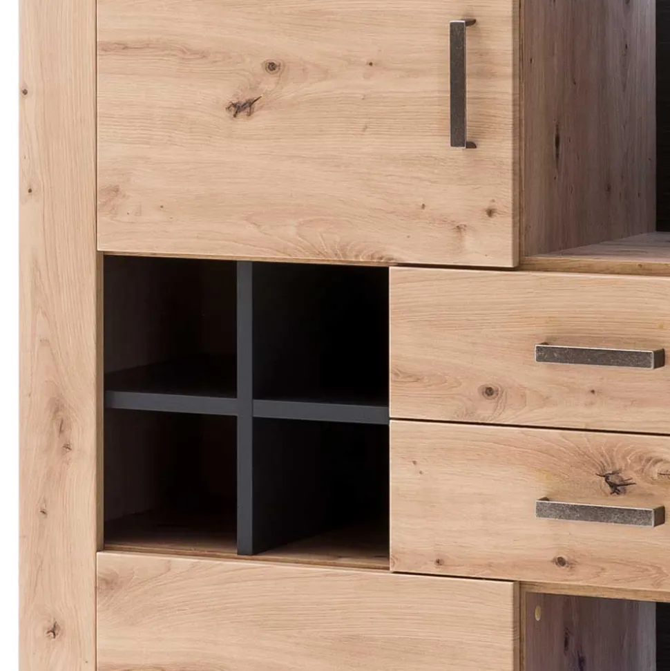 110x211x45 Wohnzimmer Schrank hochwertig - Wykina