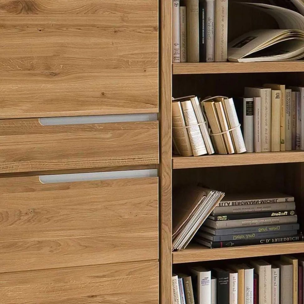 114x134x41 Wohnzimmer Schrank mit Regal Teil - Croconia