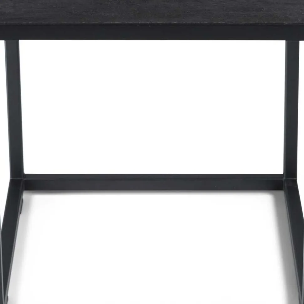 40x40x40 Wohnzimmer Tisch in Schwarz - Vanilla