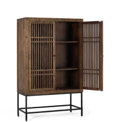 100x160x45 Wohnzimmerschrank mit zwei Türen - Charin