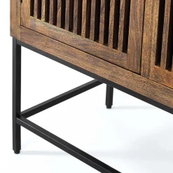 100x160x45 Wohnzimmerschrank mit zwei Türen - Charin