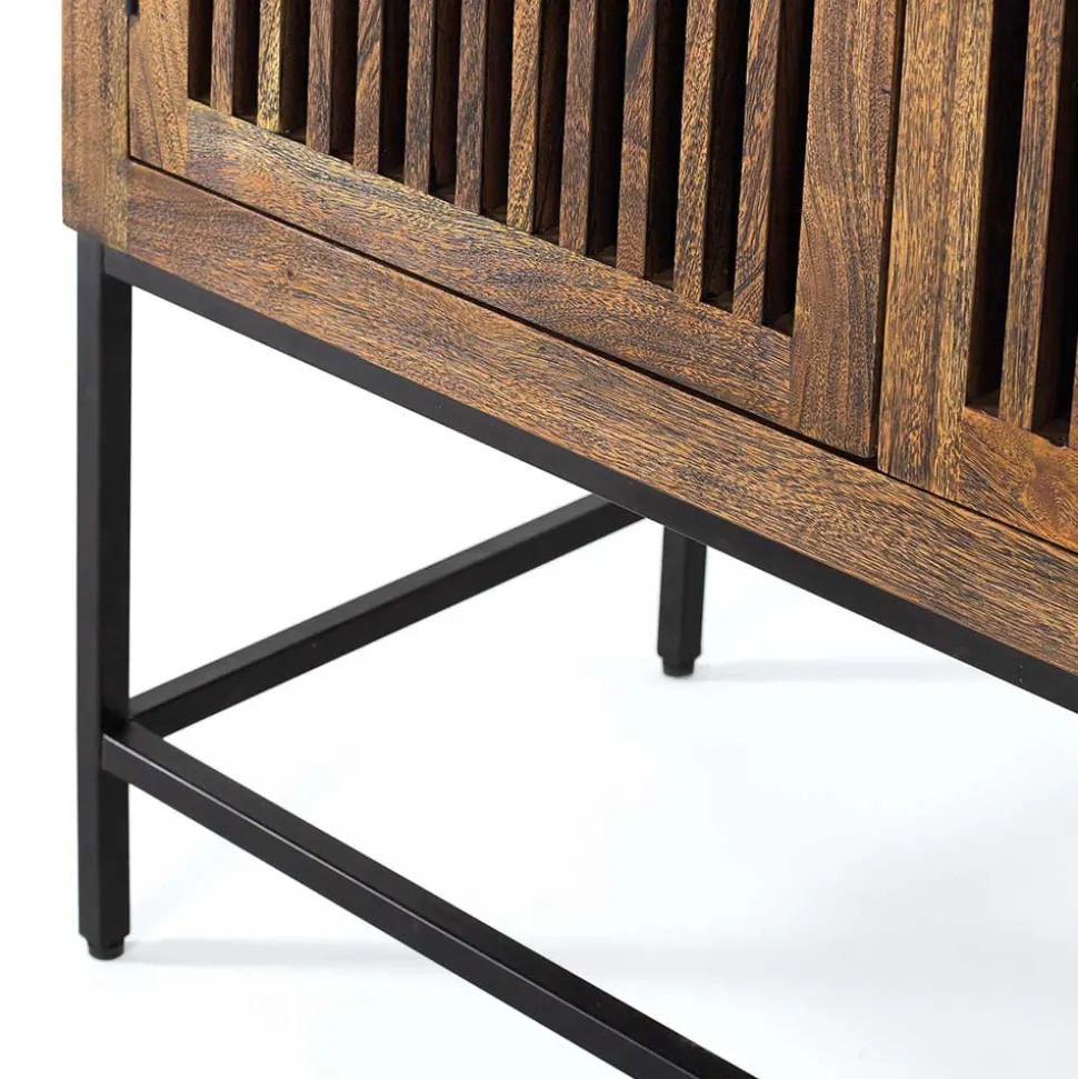 100x160x45 Wohnzimmerschrank mit zwei Türen - Charin