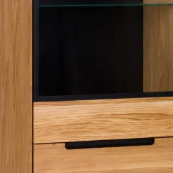 63x197x42 Wohnzimmervitrine 2-türig - Sennya