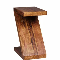 Z-Design Beistelltisch Hoslo aus Holz mit Klarlack