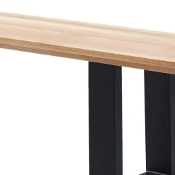 Zerreiche Esstischbank mit Schweizer Kante - Osla