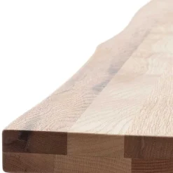 Zerreiche Esszimmerbank mit Baumkanten - Lagon