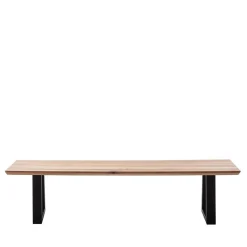 Zerreiche Esszimmerbank mit Schweizer Kante - Cannes