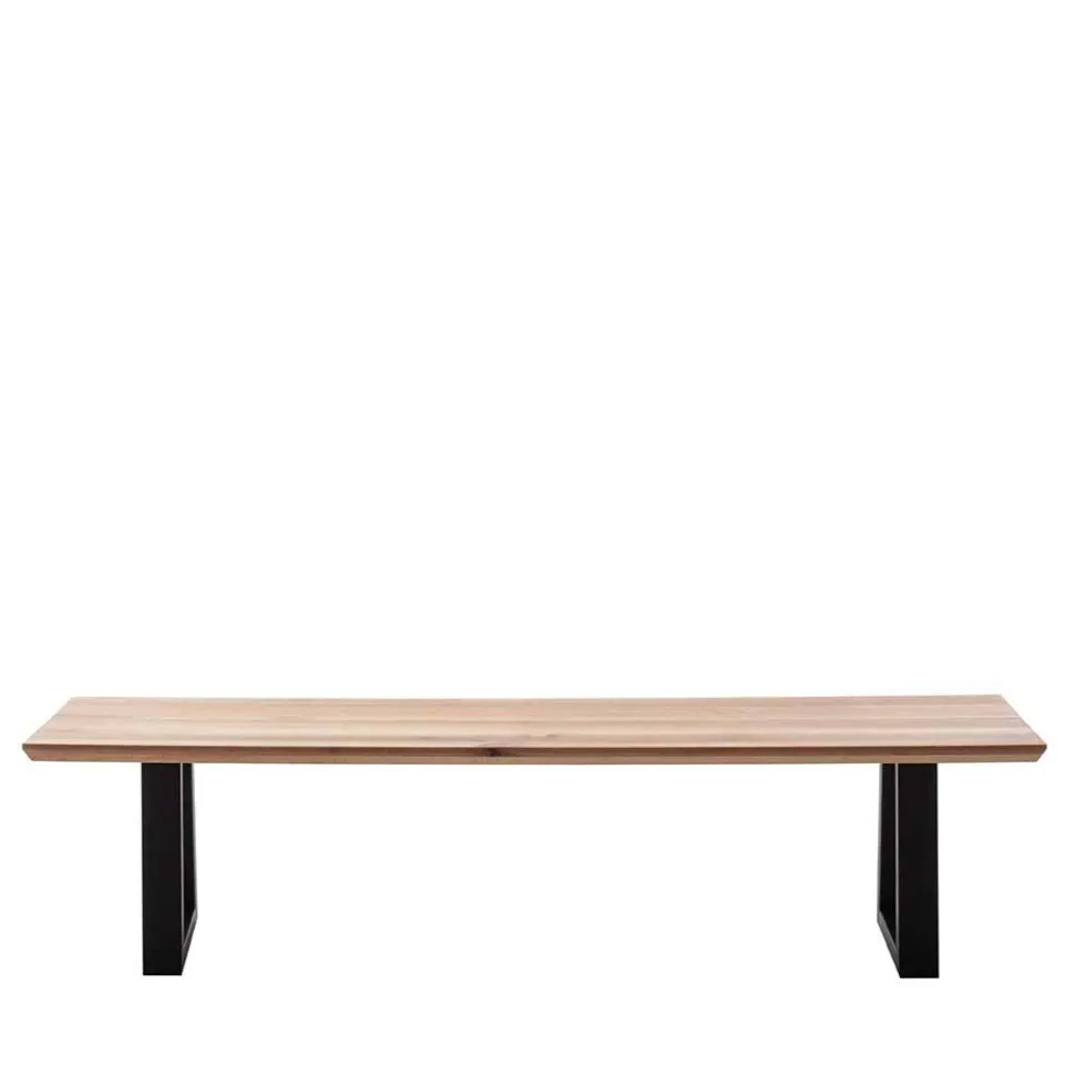 Zerreiche Esszimmerbank mit Schweizer Kante - Cannes