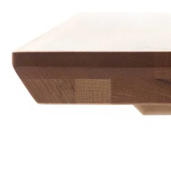 Zerreiche Esszimmerbank mit Schweizer Kante - Cannes