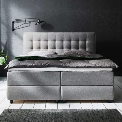 7-Zonen-TTF-Polsterbett mit Topper und Stauraum - Medan