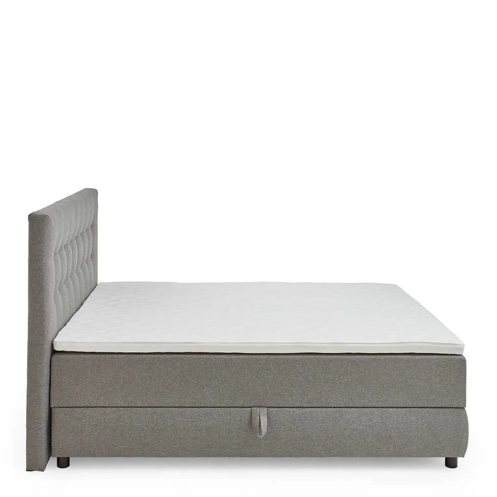 7-Zonen-TTF-Polsterbett mit Topper und Stauraum - Medan