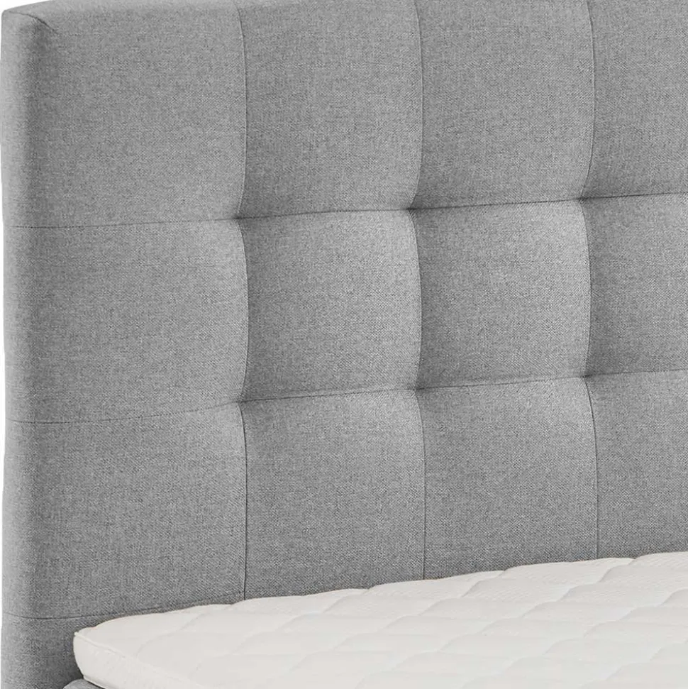 7-Zonen-TTF-Polsterbett mit Topper und Stauraum - Medan