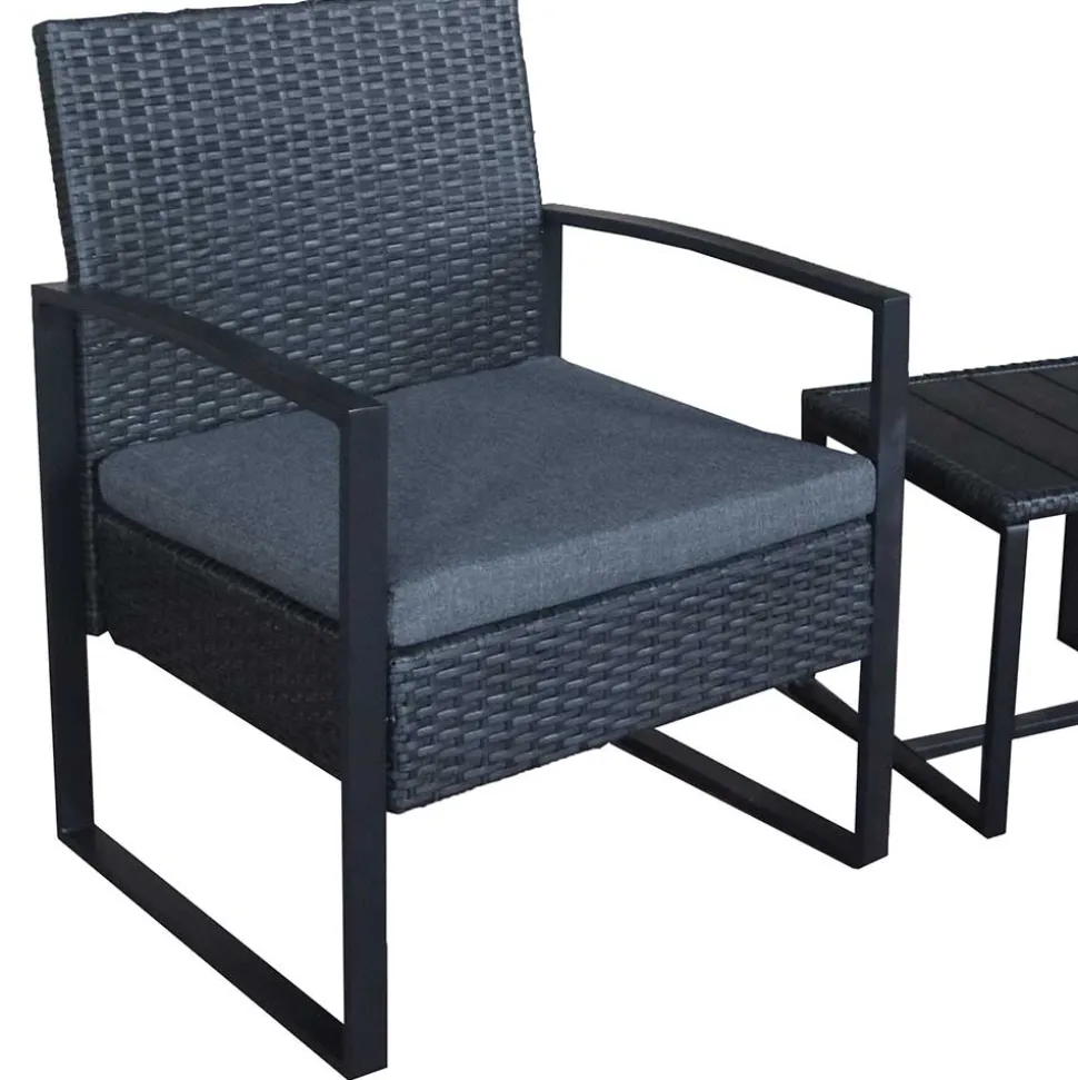 Zwei Gartensessel & Beistelltisch - Laki (dreiteilig)