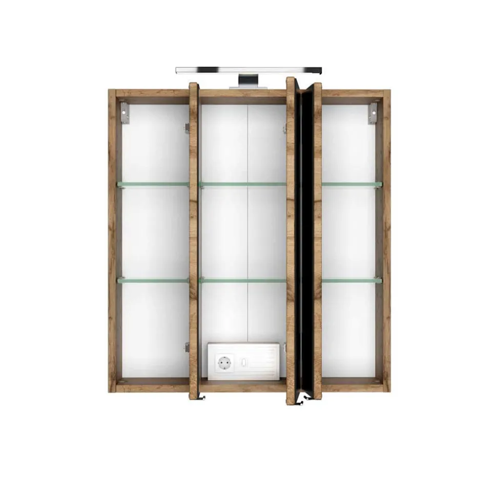 Zweifarbige Badmöbel Zusammenstellung - Maklesa (vierteilig)