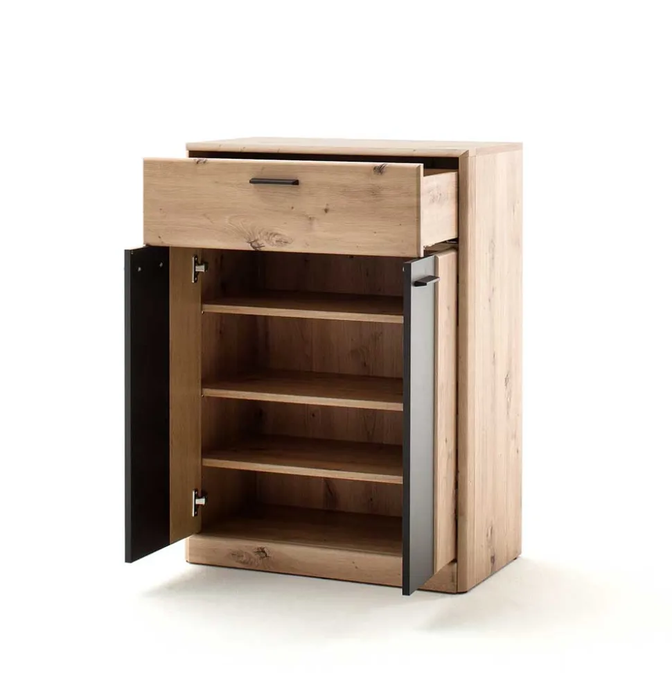 Zweifarbige Flurmöbel im Set - Larinca (fünfteilig)