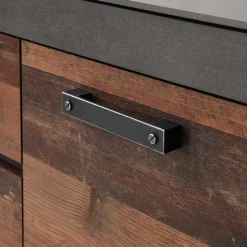 Zweifarbige TV Wohnwand Kombi - Timuras (dreiteilig)