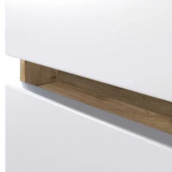 Zweifarbiger Bad Unterschrank für Waschbecken - Maklesa