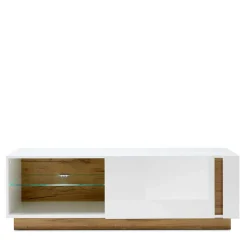 Zweifarbiges TV Board mit Klappe - Myrda